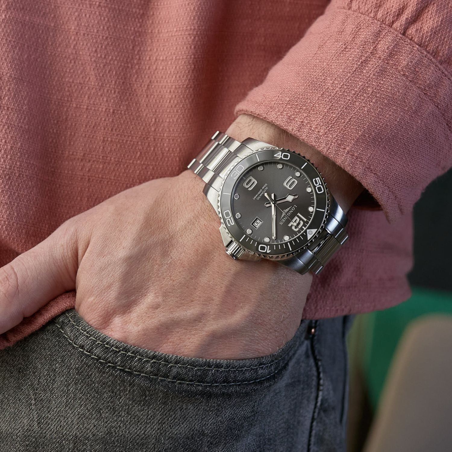 Longines HydroConquest Ceramic Gray 43mm