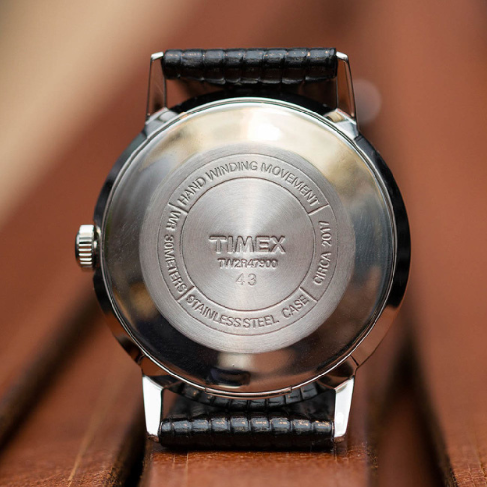 Timex Marlin Hand Wind Silver 34mm