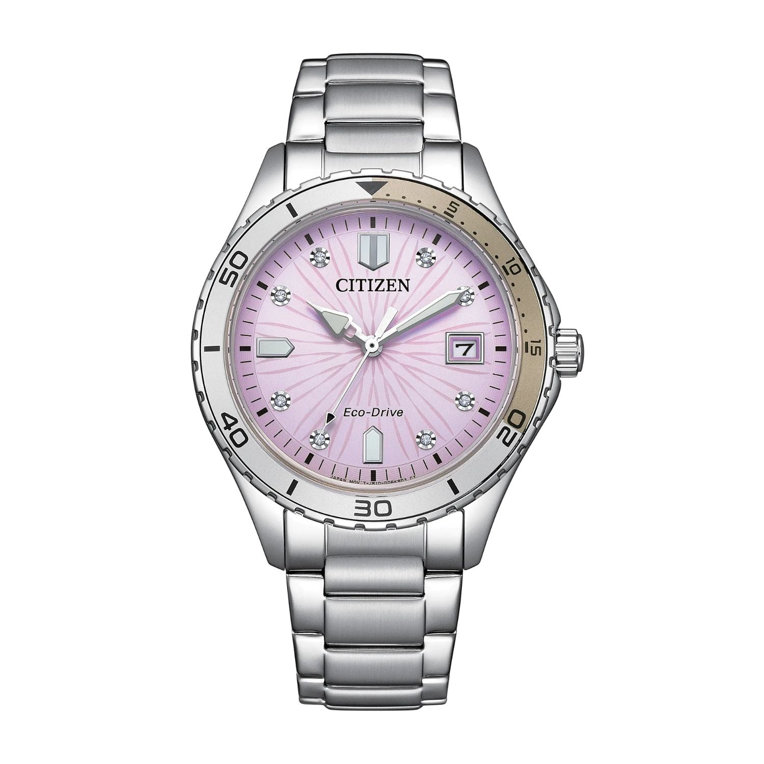 Citizen Marine Eco-Drive Purple Ladies 37mm