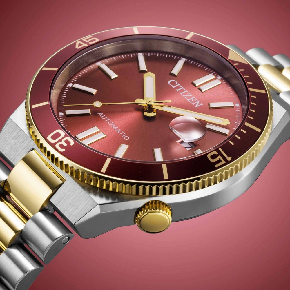 Citizen Tsuyosa Shore Two-Tone Red 40mm
