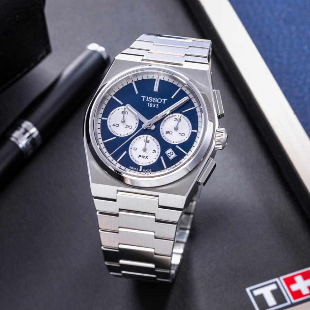 Tissot PRX Cronograph Blue 42mm