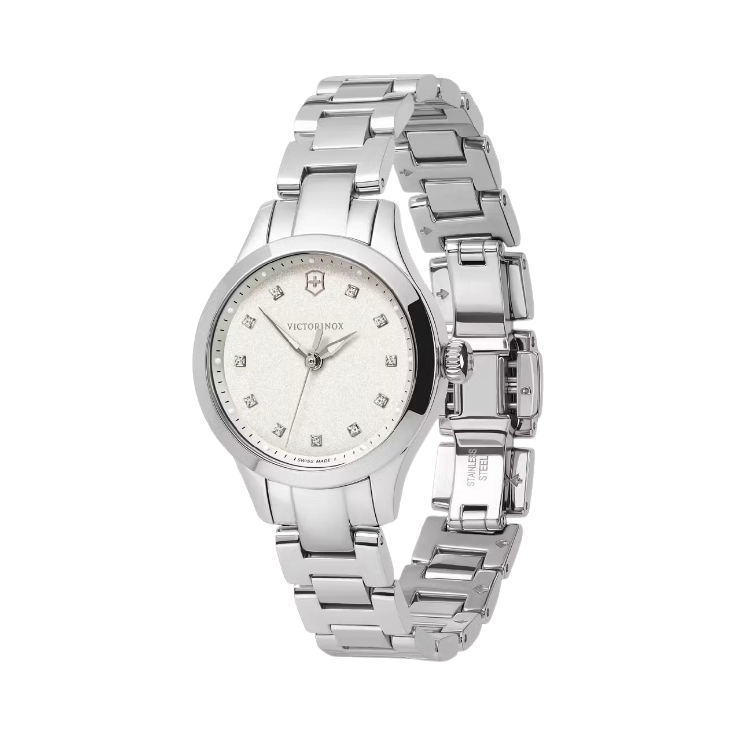 Victorinox Swiss Army Alliance XS White Crystal Ladies 28mm