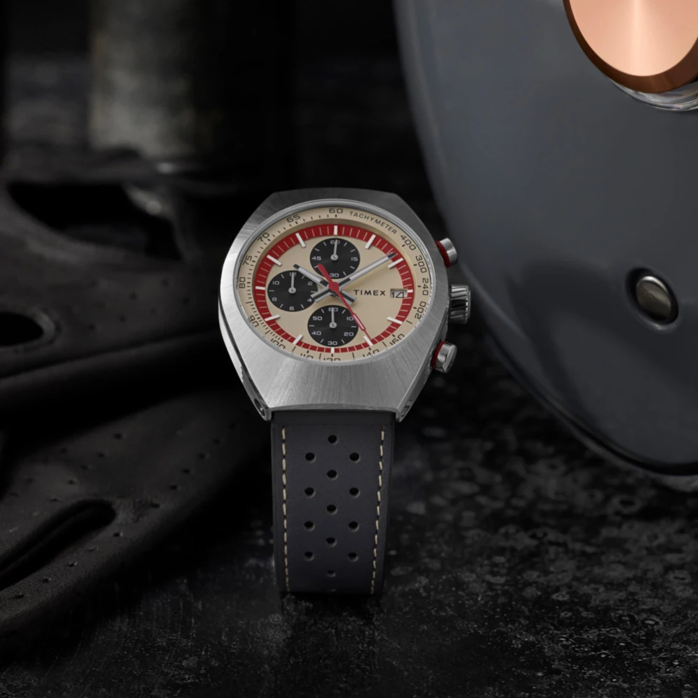 Timex Legacy Chronograph Beige 42mm
