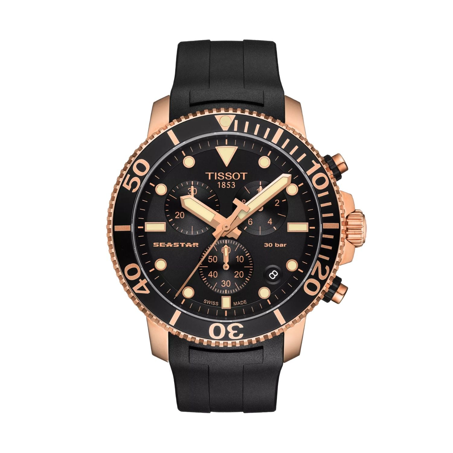 Tissot Seastar 1000 Chronograph Rose Gold 45mm