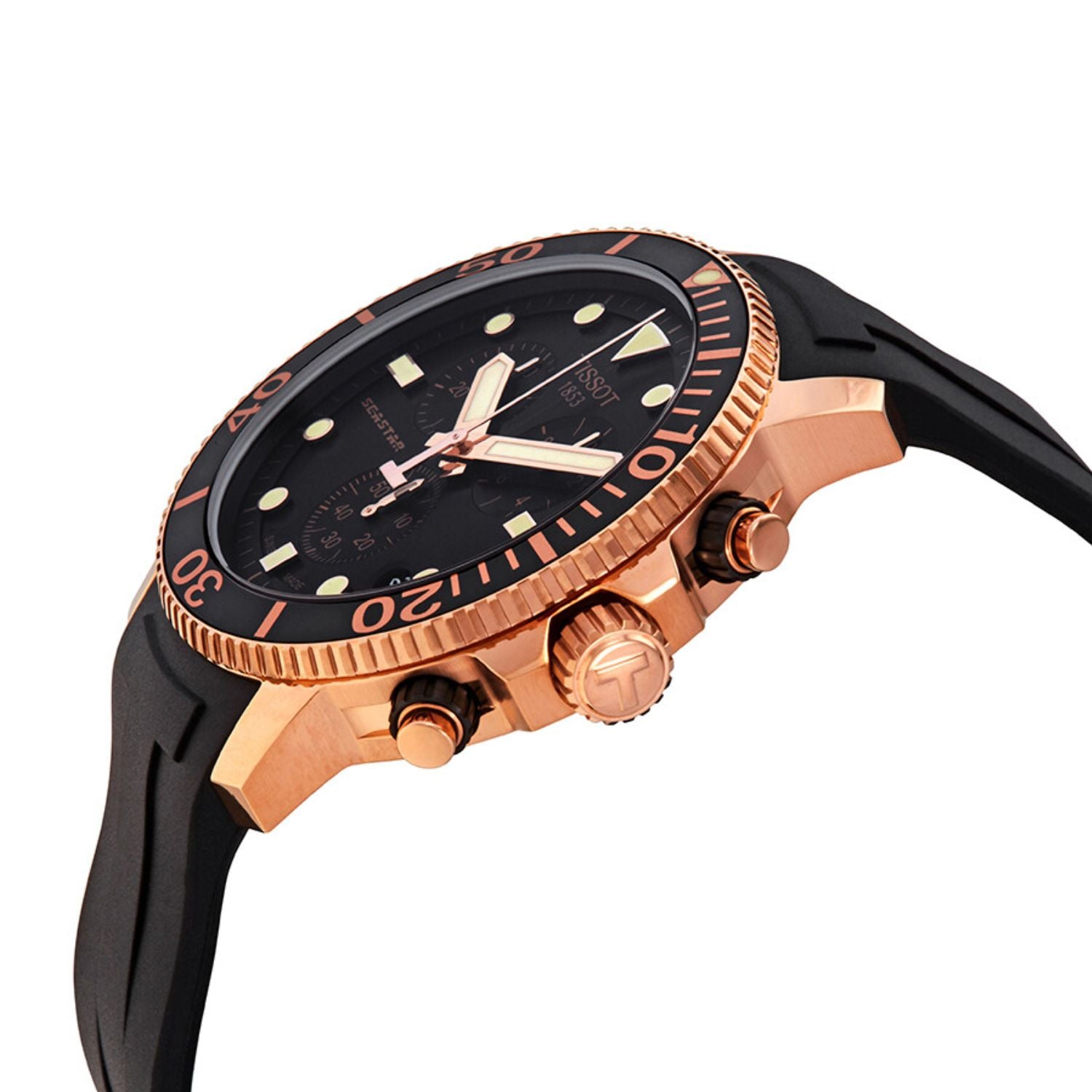 Tissot Seastar 1000 Chronograph Rose Gold 45mm