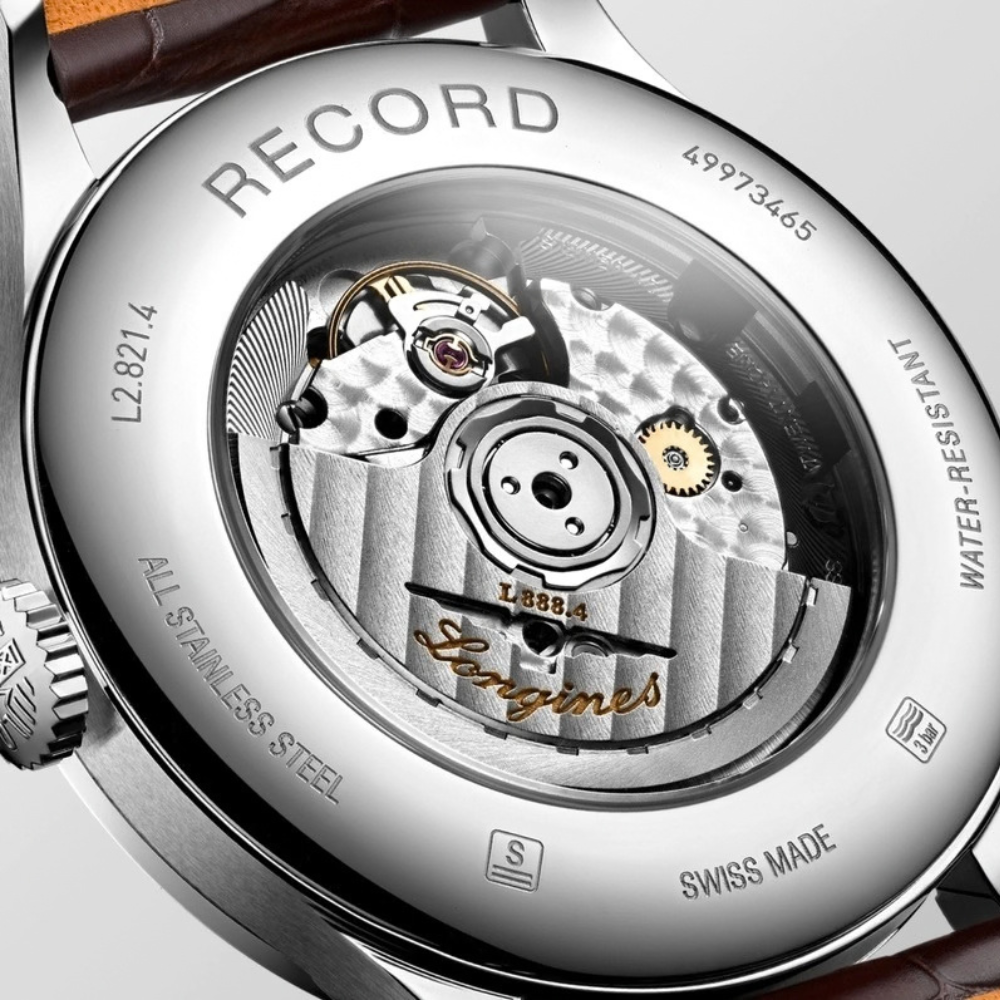 Longines Record Automatic Chronometer Silver 40mm