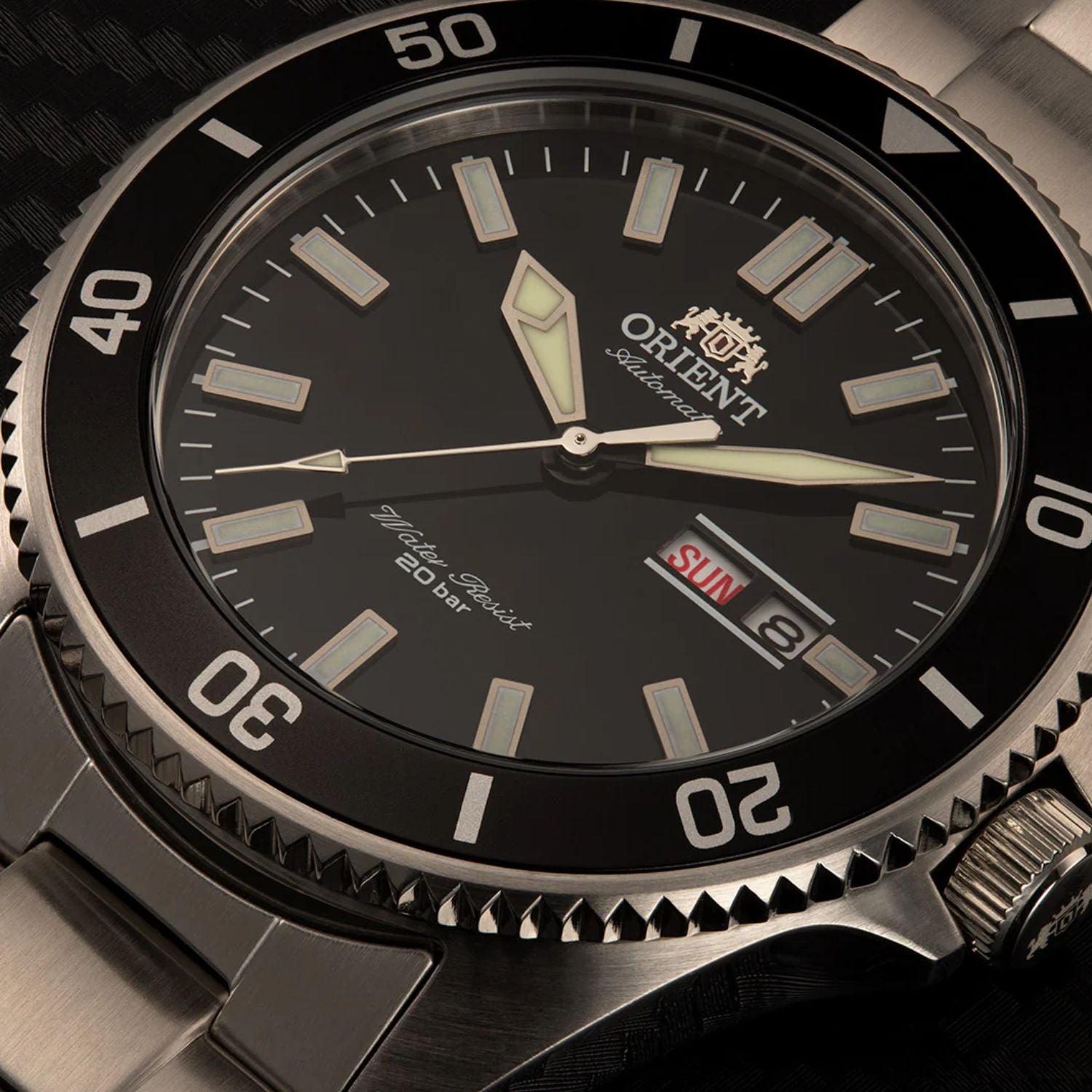 Orient Kanno Automatico Negro 44m