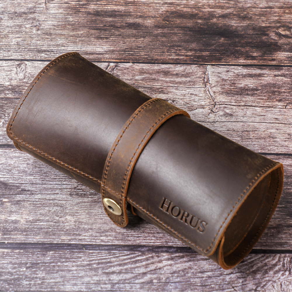 Travel Watch Case Cuero