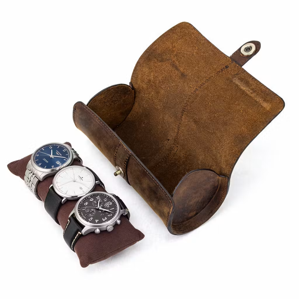 Travel Watch Case Cuero