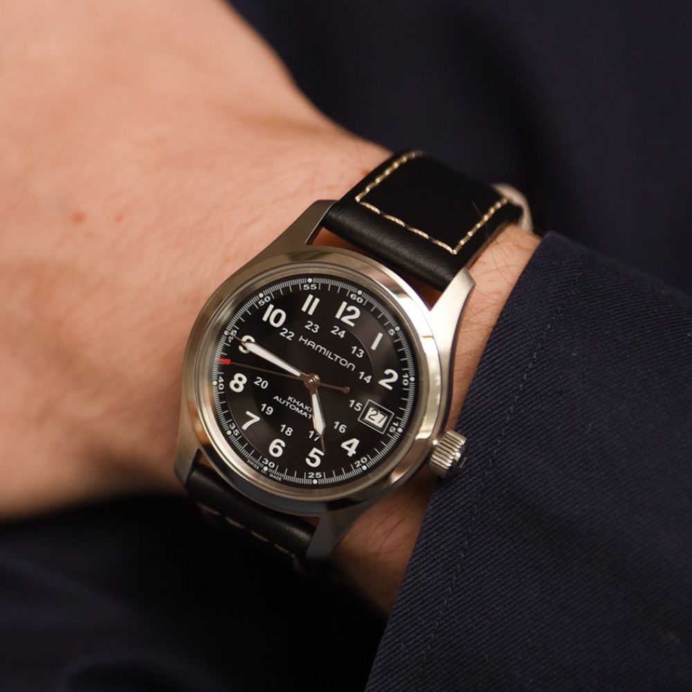 Hamilton Khaki Field Auto Black 38mm