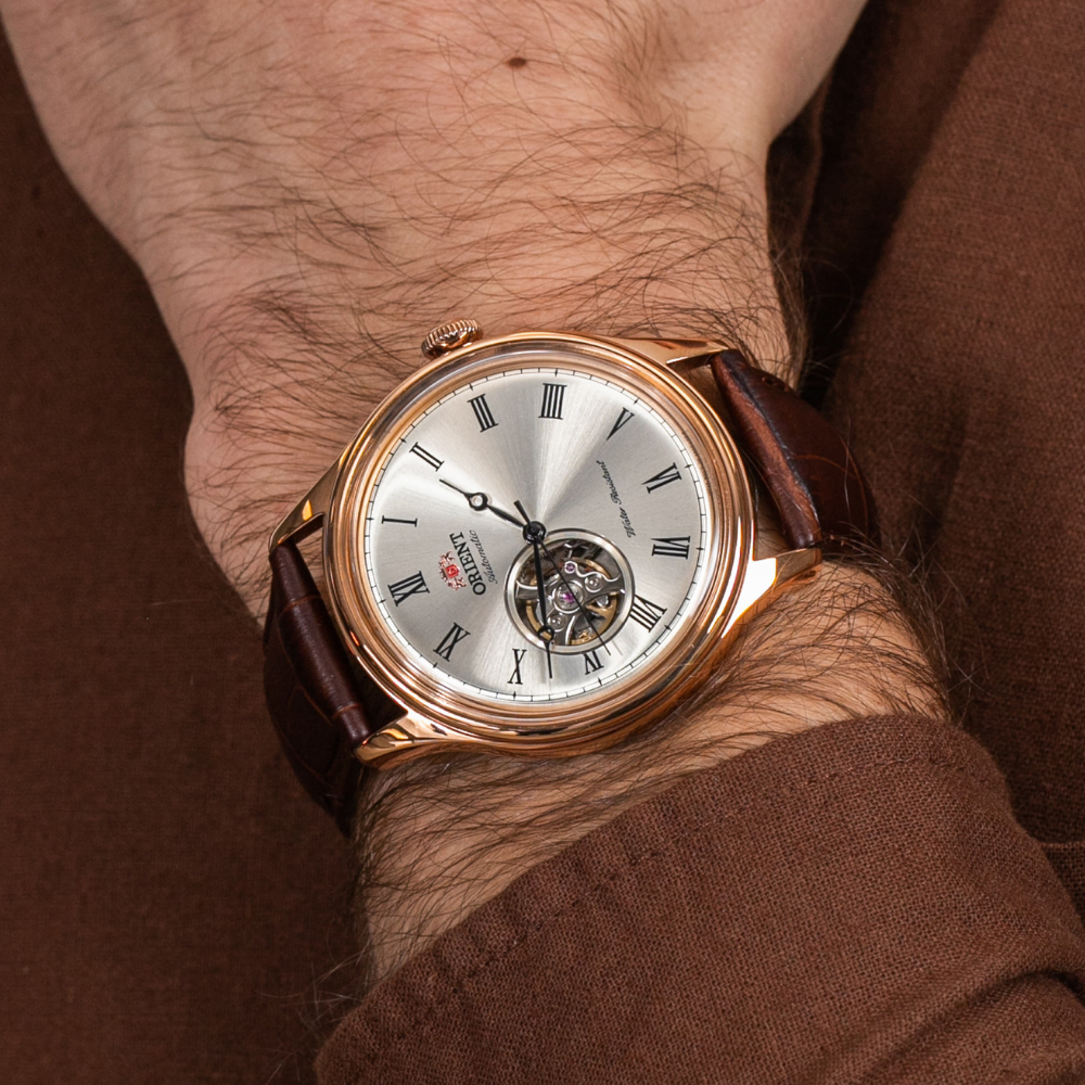 Orient Open Heart Automatic White FAG00001S0 43mm