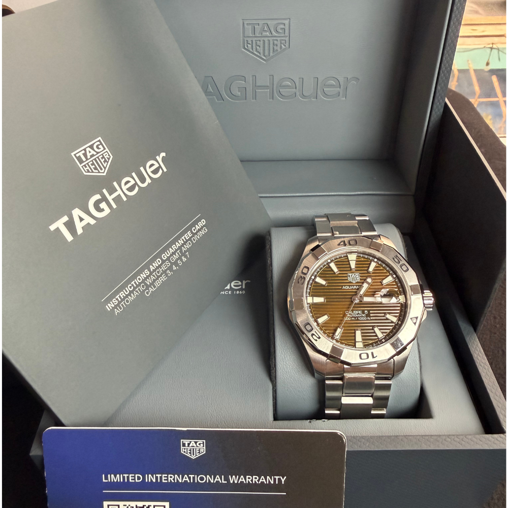Tag Heuer Aquaracer Professional 300 Automatic Brown - SEMINUEVO