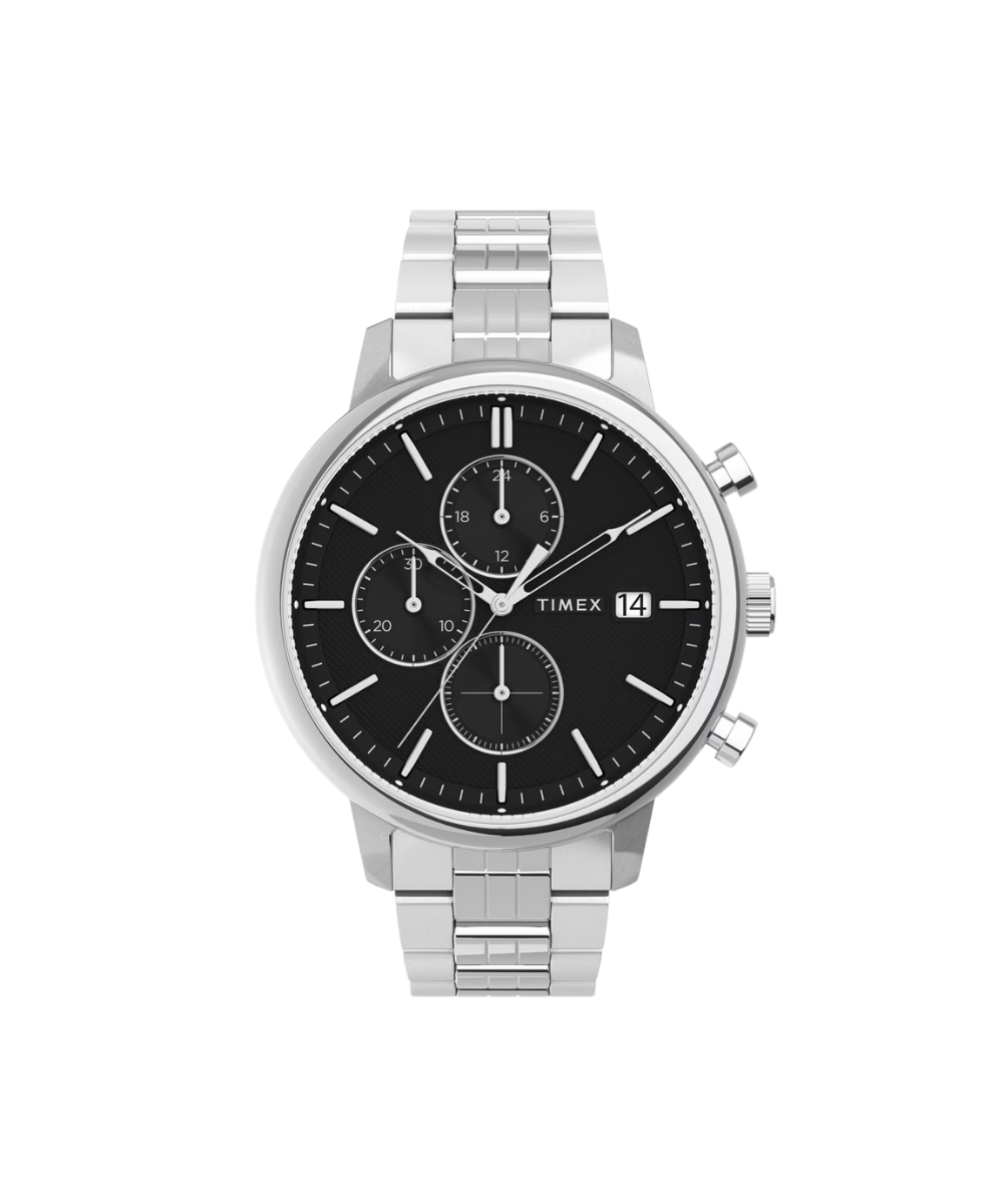 Timex Chicago Chronograph Black 45mm
