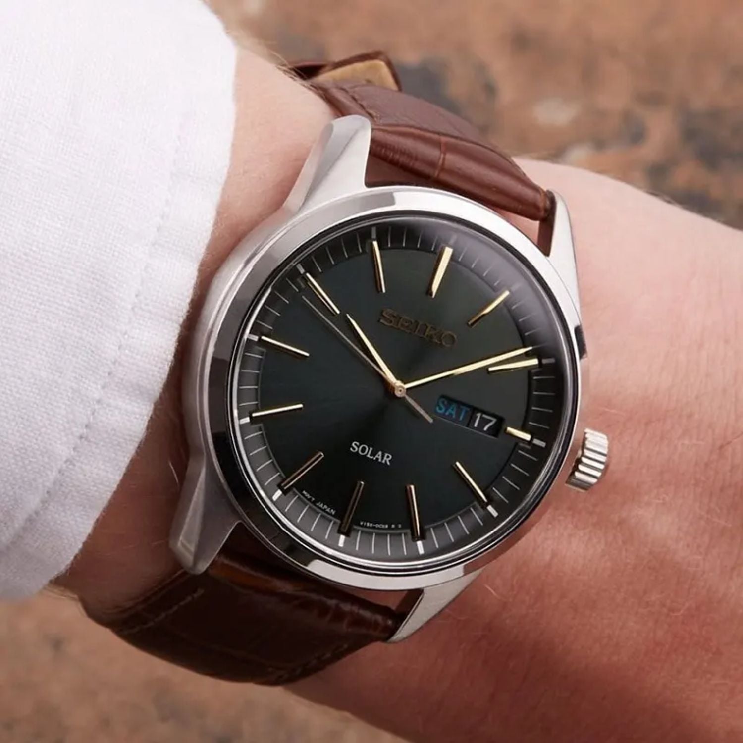 Seiko Essentials Solar Green 40mm
