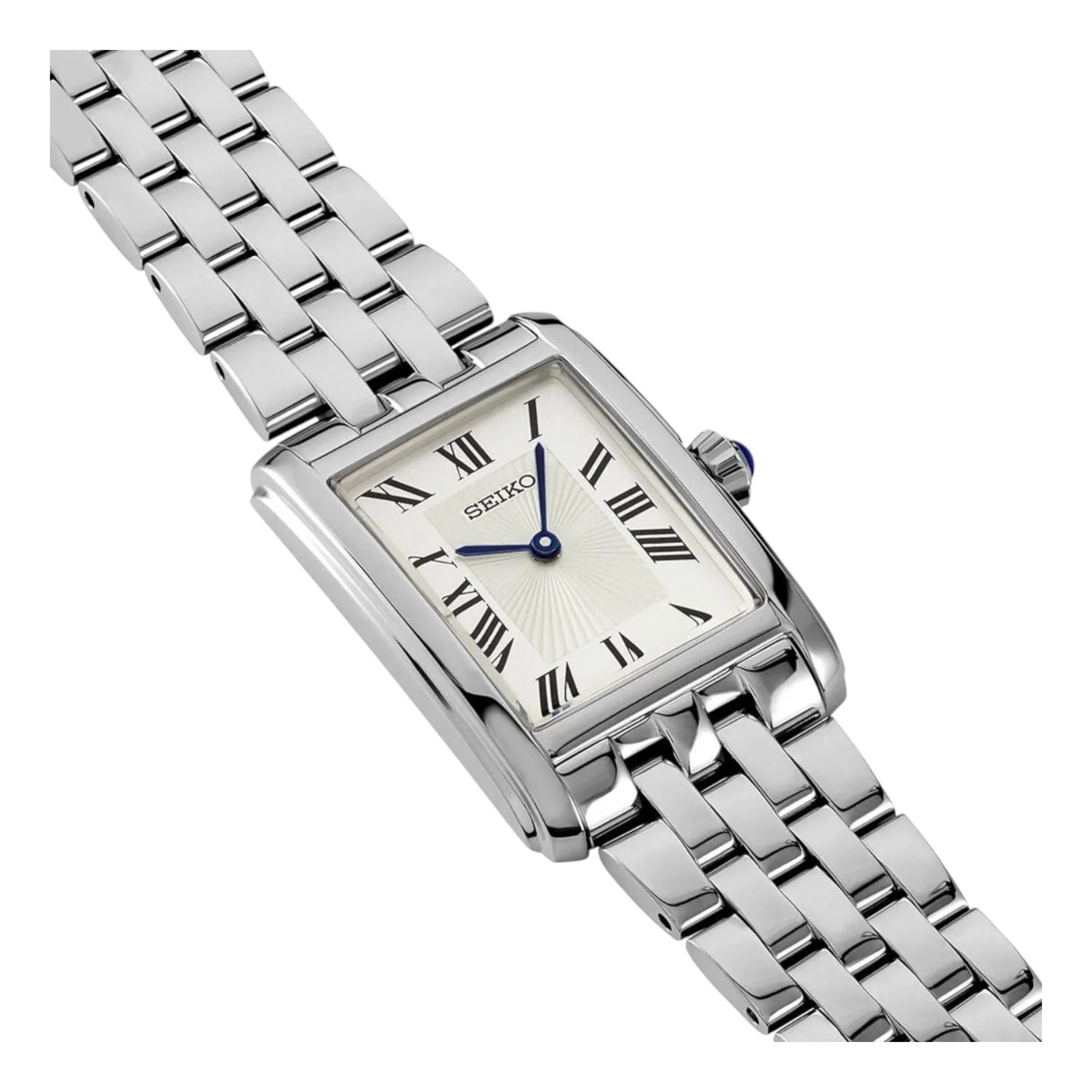 Seiko Tank Steel Ladies Watch SWR083