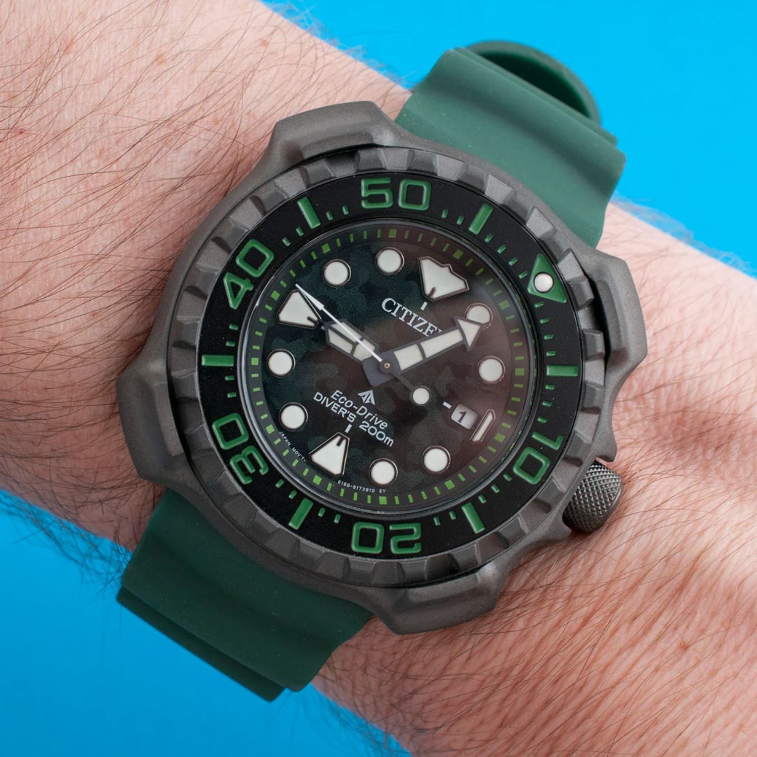 Citizen Eco-Drive Promaster Super Titanium Green 47mm