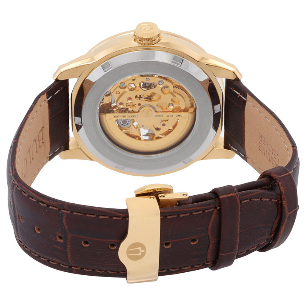 Bulova Sutton Classic Skeleton White 43mm