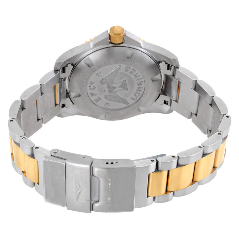 Longines HydroConquest Ceramic Green Two-Tone 43mm