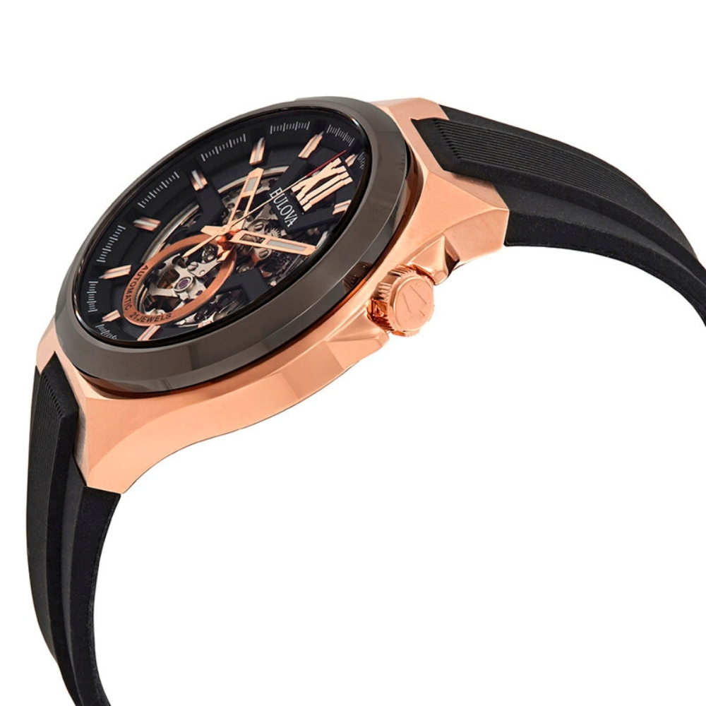 Bulova Classic Skeleton Black 98A177 46mm