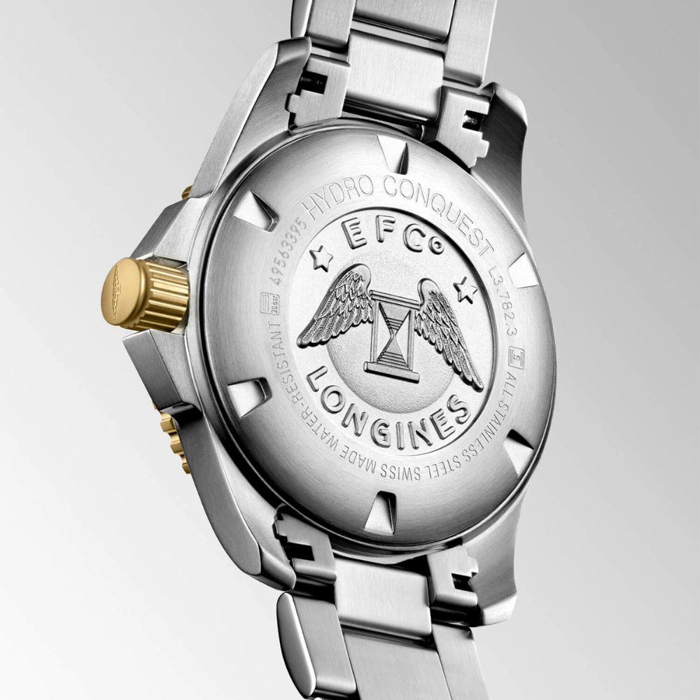 Longines HydroConquest Ceramic Green Two-Tone 43mm