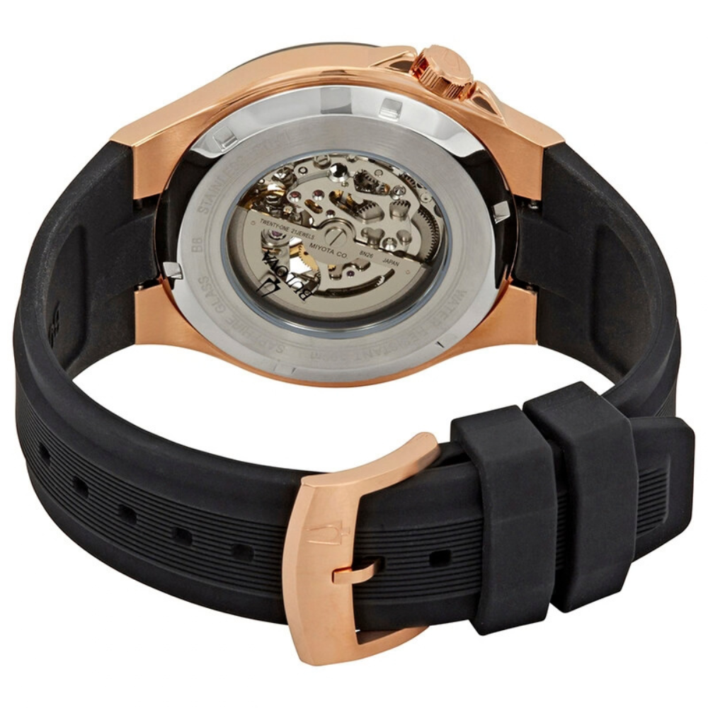 Bulova Classic Skeleton Black 98A177 46mm
