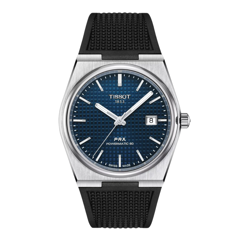 Tissot PRX Powermatic 80 Blue Rubber 40mm