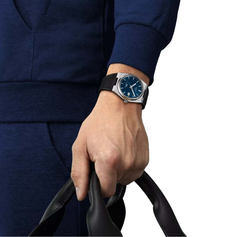 Tissot PRX Powermatic 80 Blue Rubber 40mm