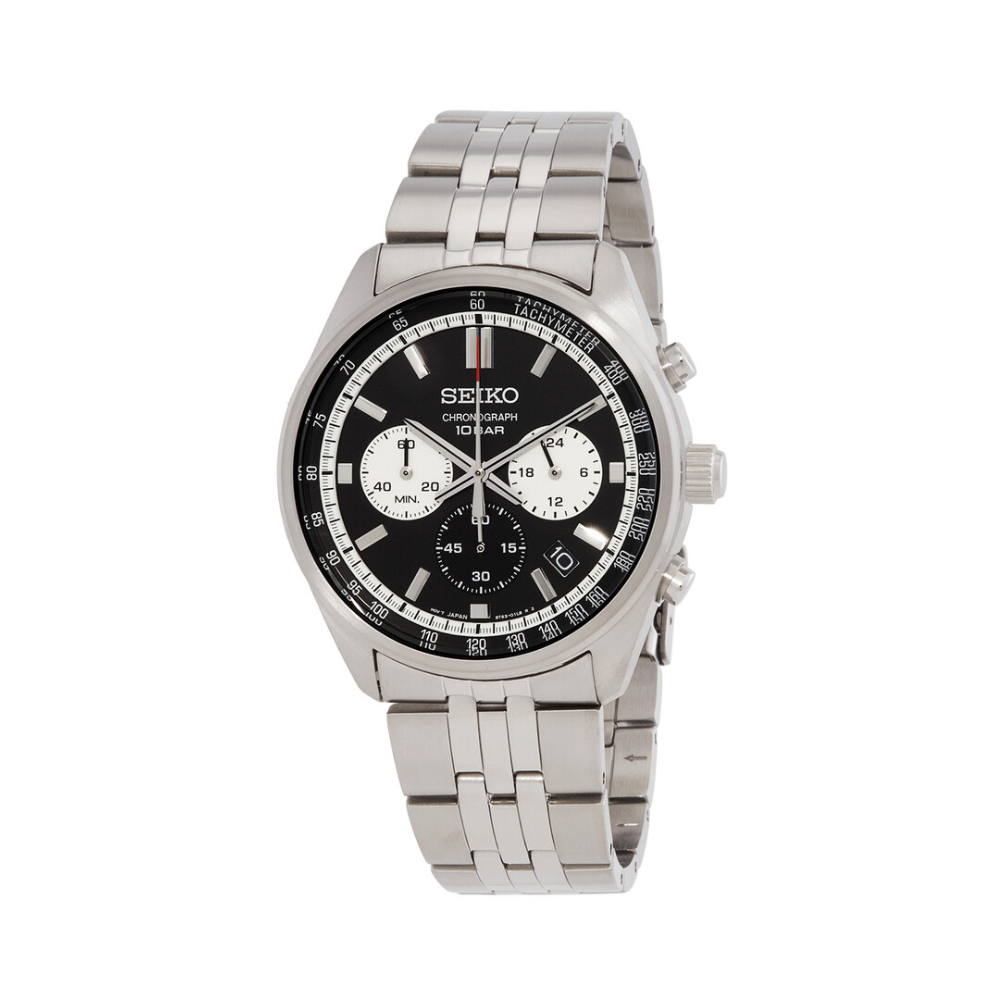 Seiko Chronograph Black 41mm