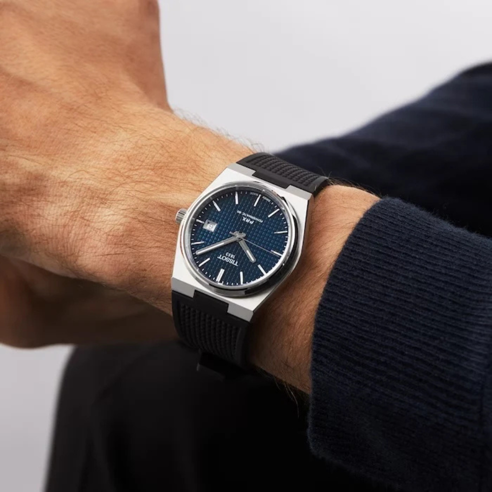 Tissot PRX Powermatic 80 Blue Rubber 40mm