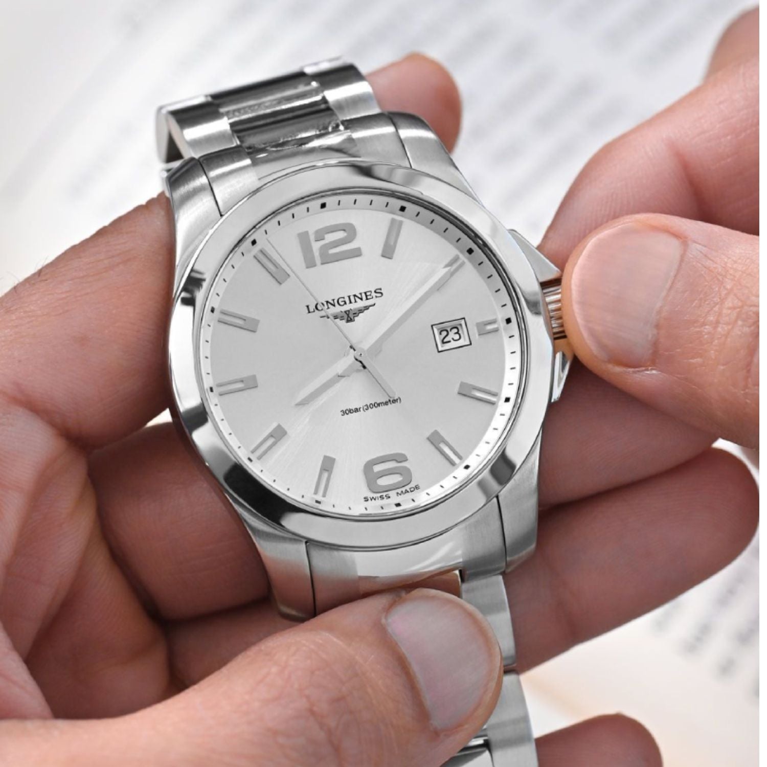 Longines Conquest Silver 43mm