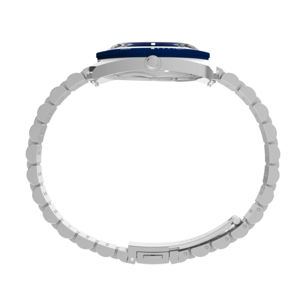 Timex Q 1971 Velocity Blue 36mm