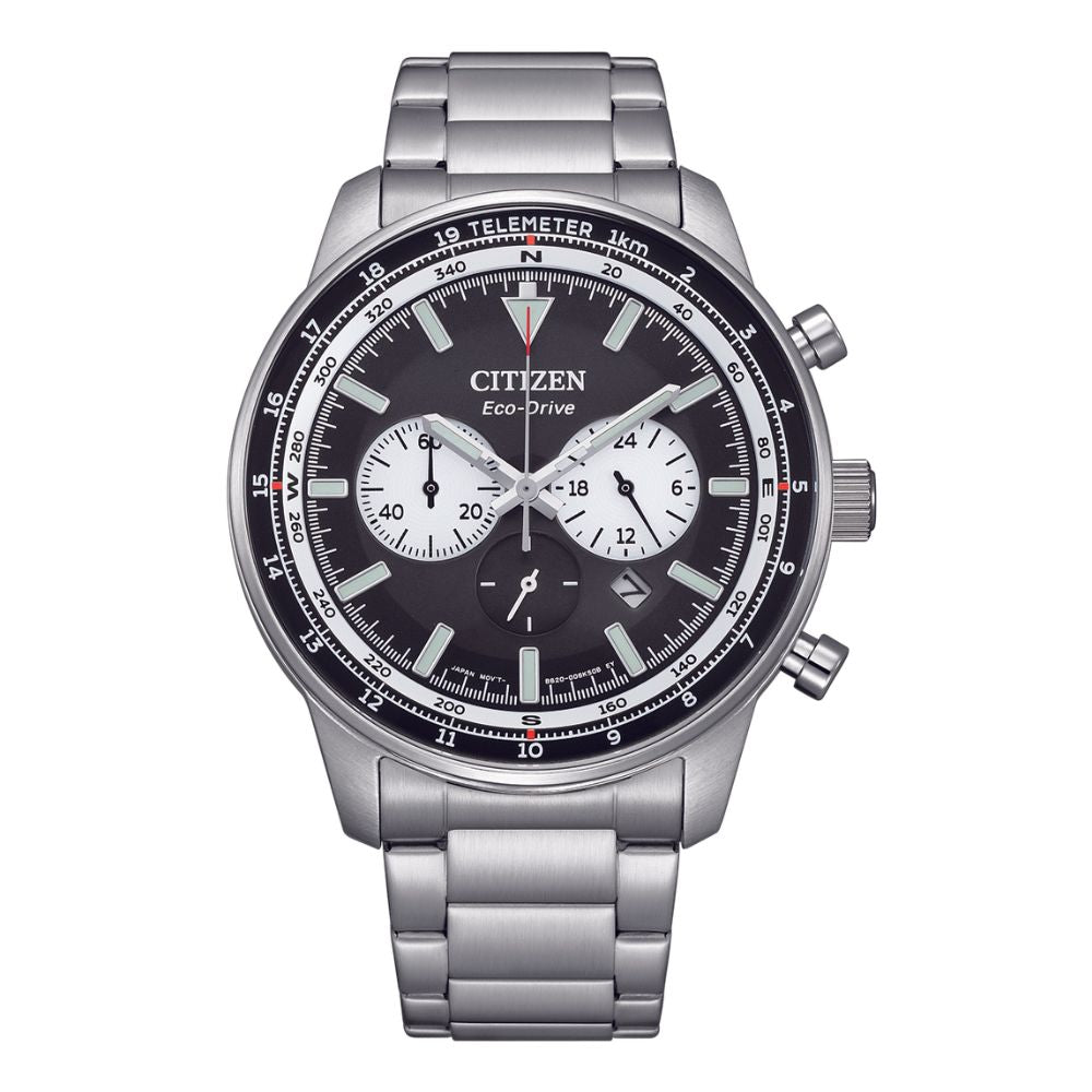 Citizen Eco-Drive Chrono Black 44m