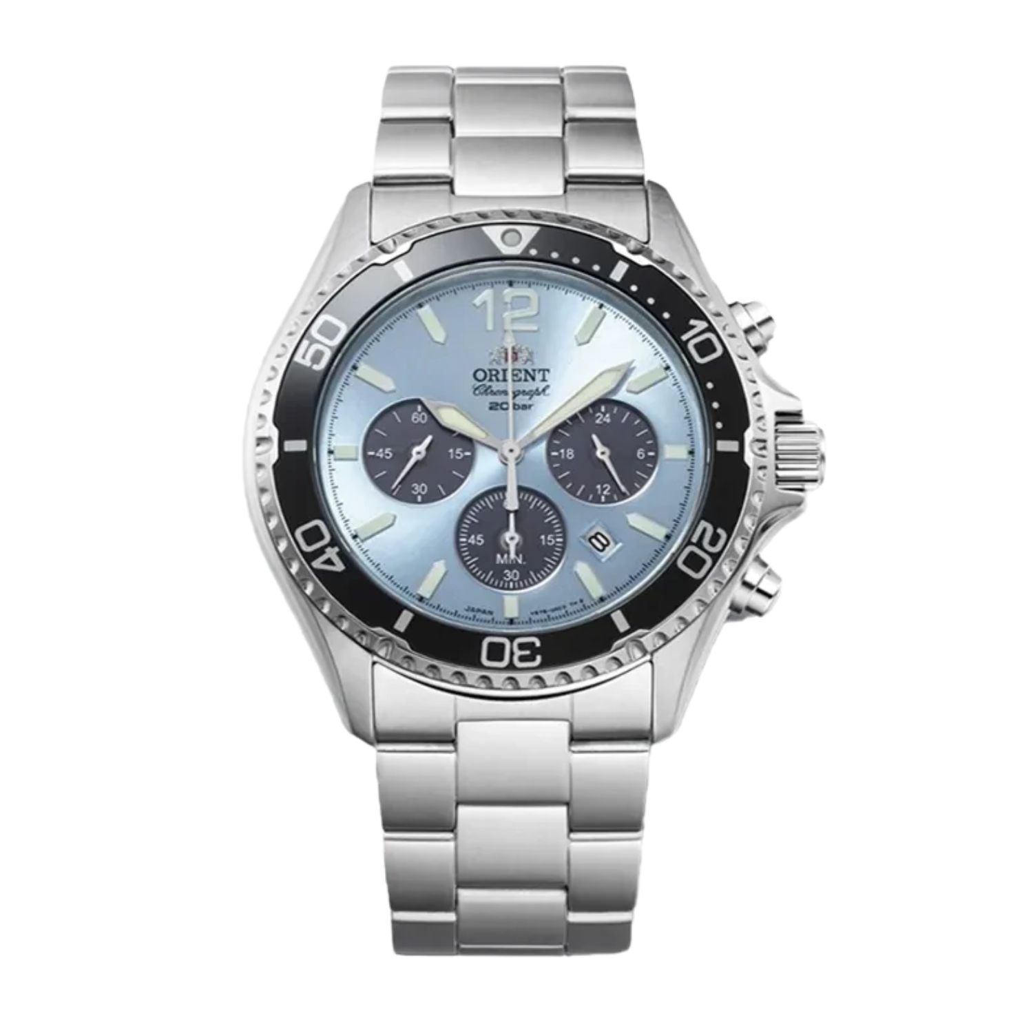 Orient Sports Solar Ice Blue 42.8mm