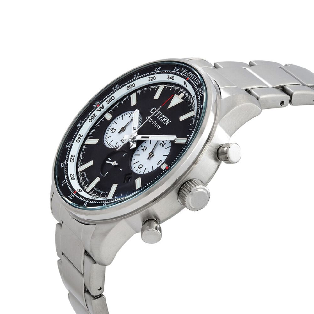 Citizen Eco-Drive Chrono Black 44m