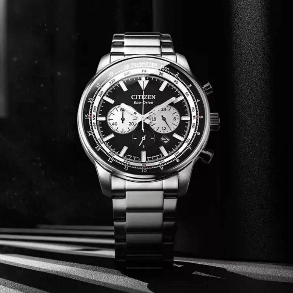 Citizen Eco-Drive Chrono Black 44m