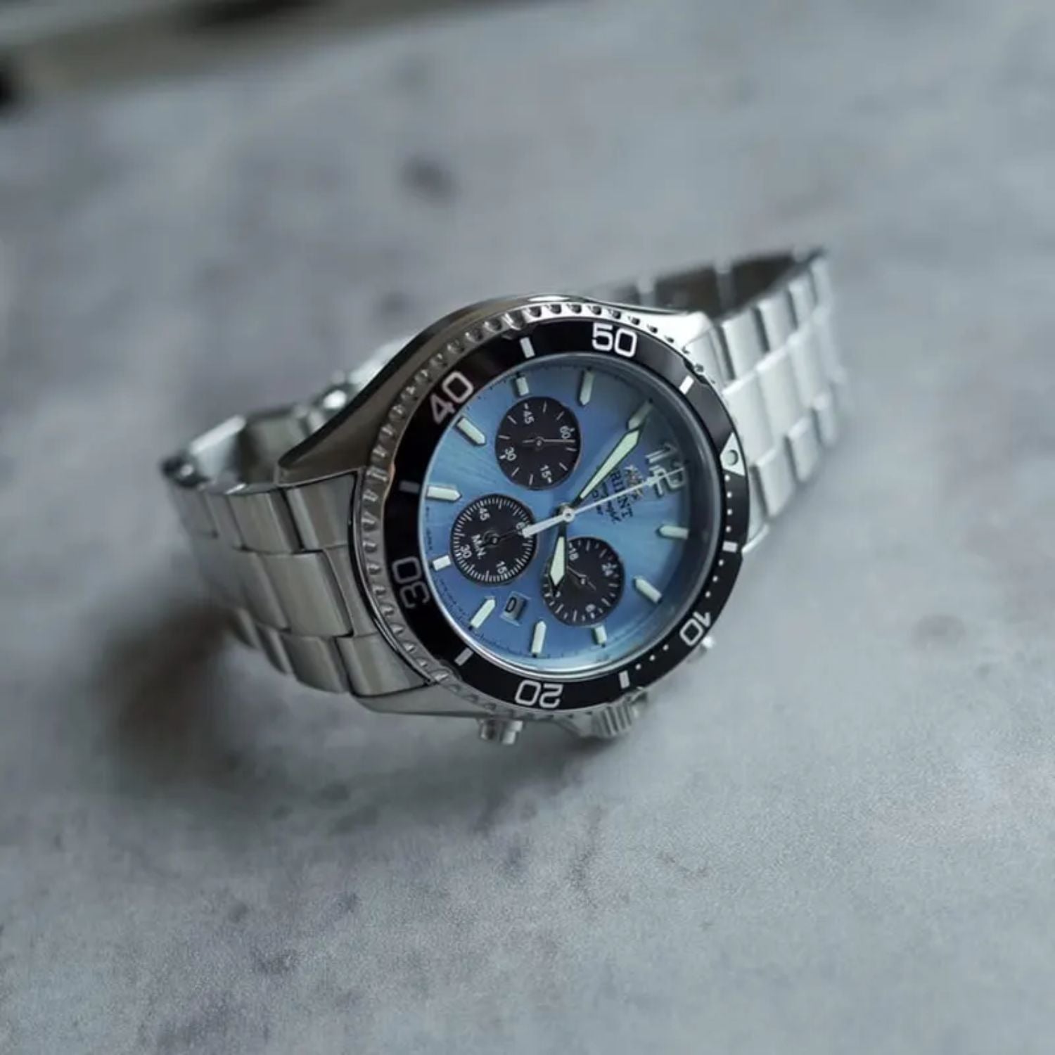 Orient Sports Solar Ice Blue 42.8mm