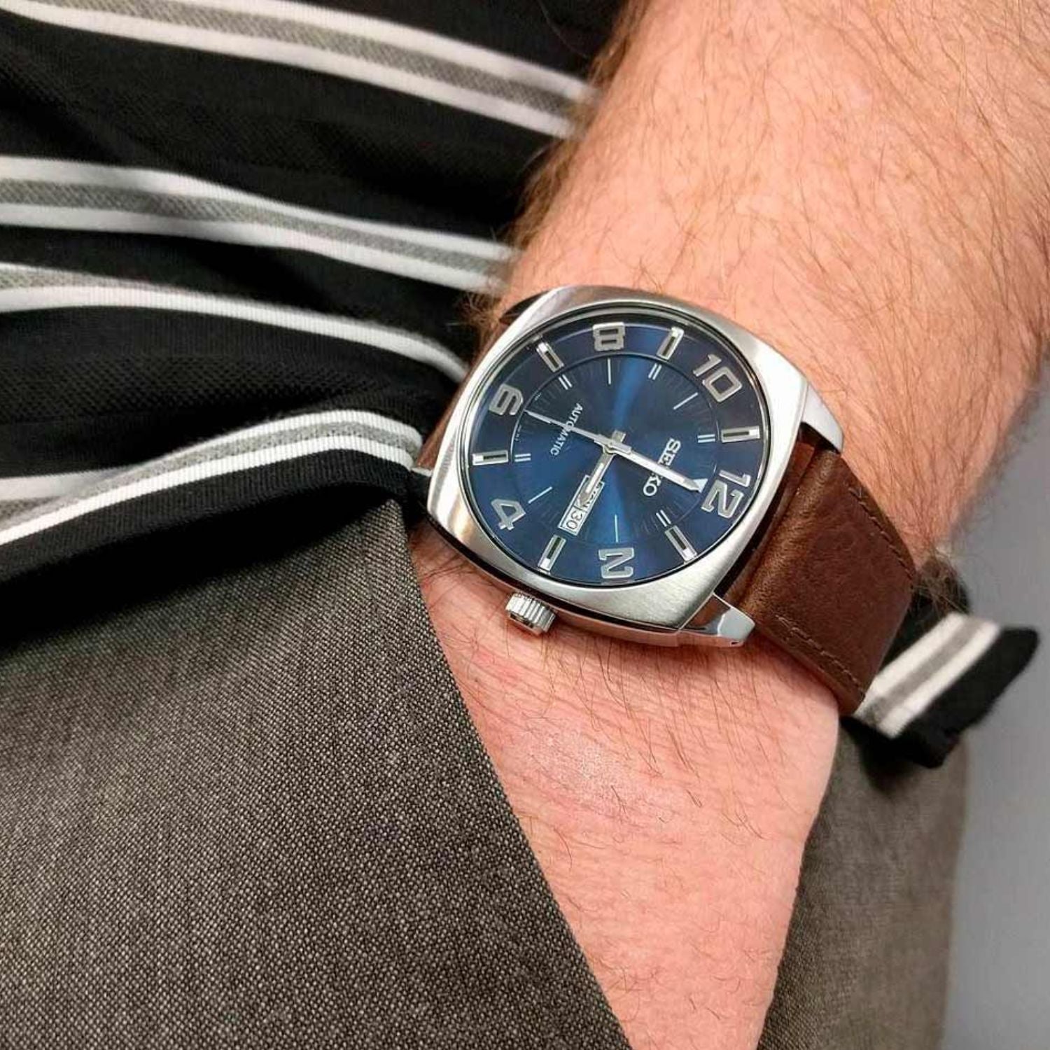 Seiko Recraft Blue SNKN37 43.5mm