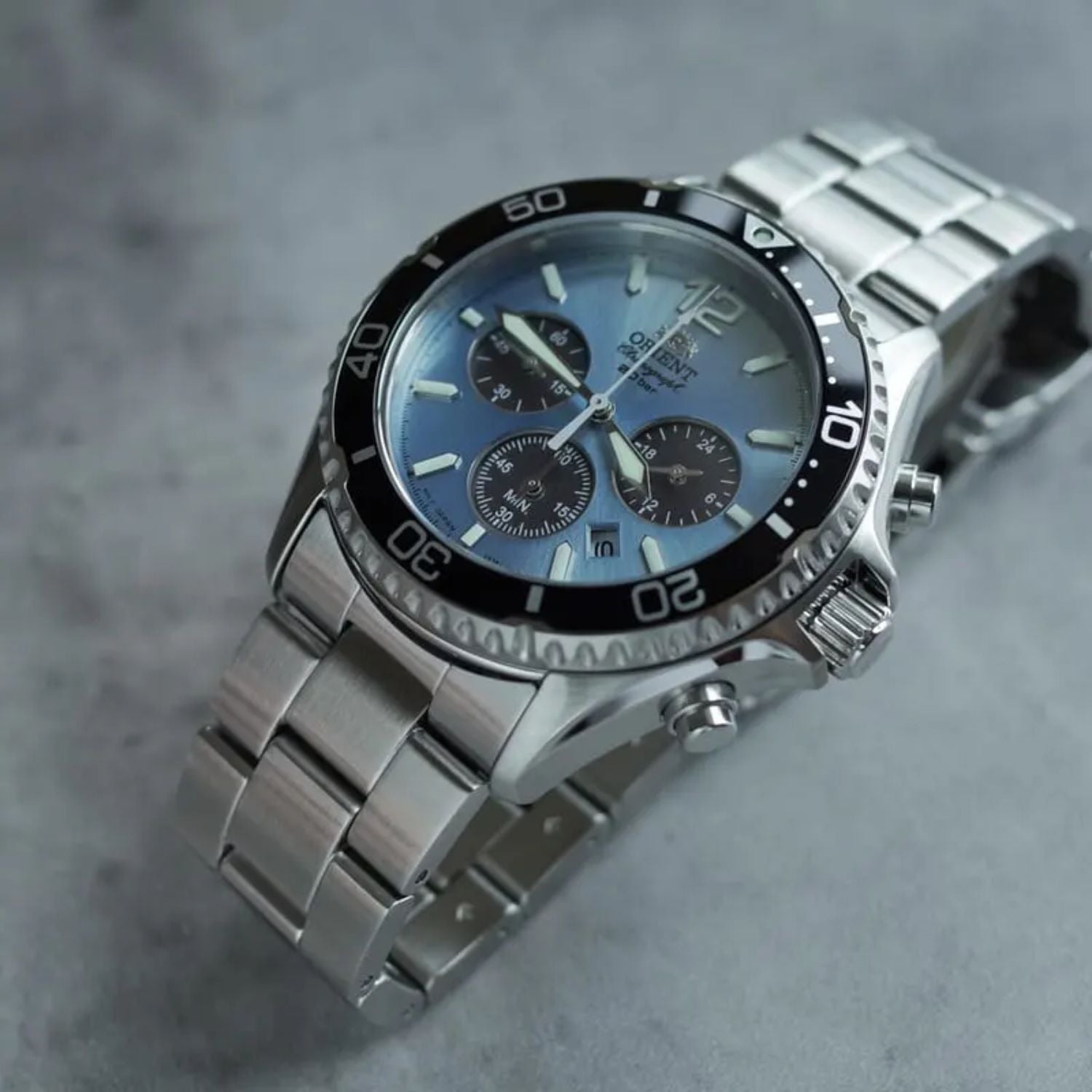 Orient Sports Solar Ice Blue 42.8mm