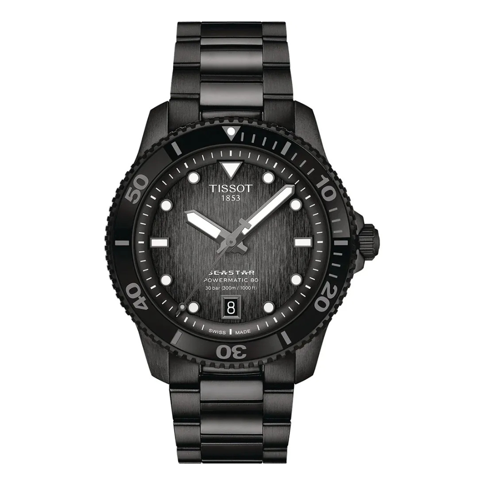 Tissot Seastar 1000 Automatic Graded Grey-Black 40mm
