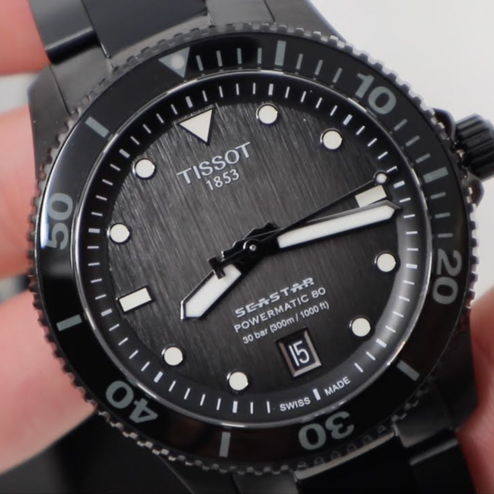 Tissot Seastar 1000 Automatic Graded Grey-Black 40mm