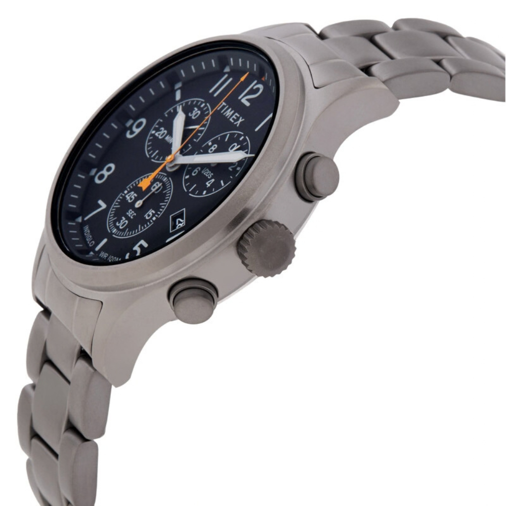 Timex Allied Chronograph Black 42mm