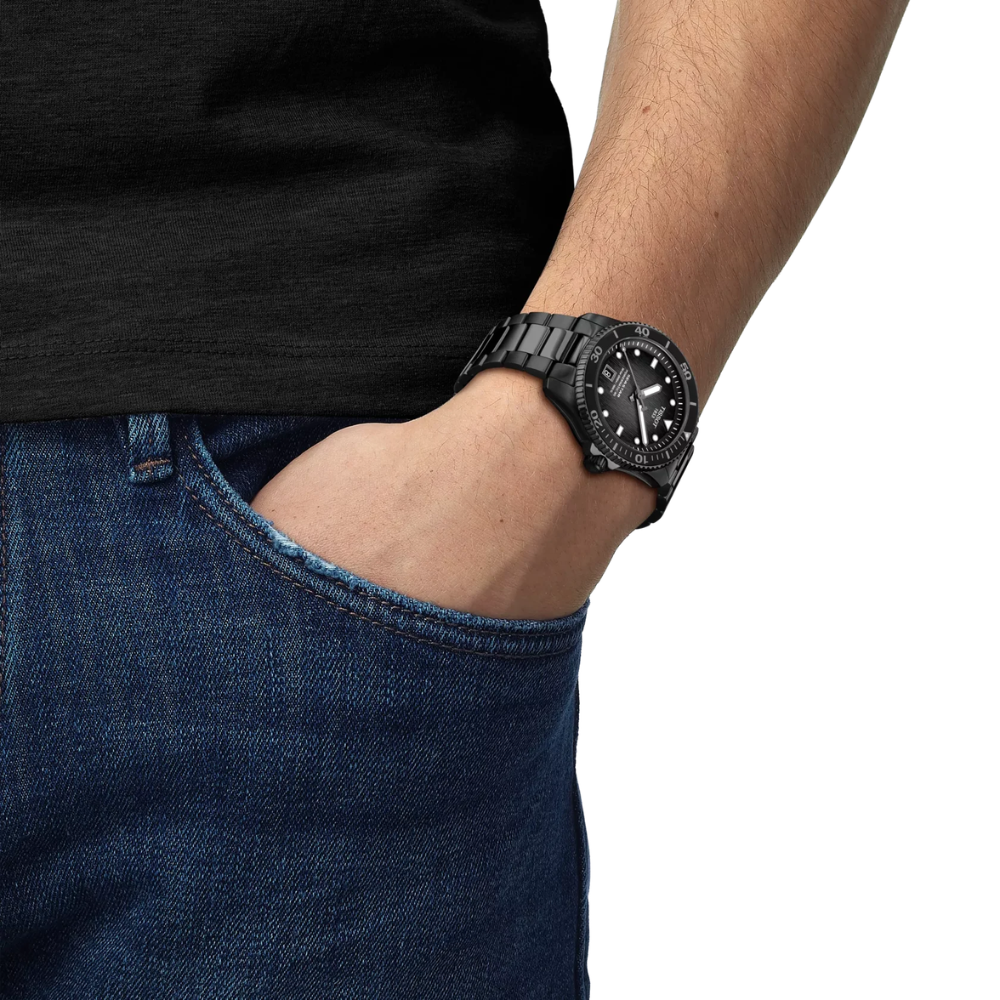 Tissot Seastar 1000 Automatic Graded Grey-Black 40mm