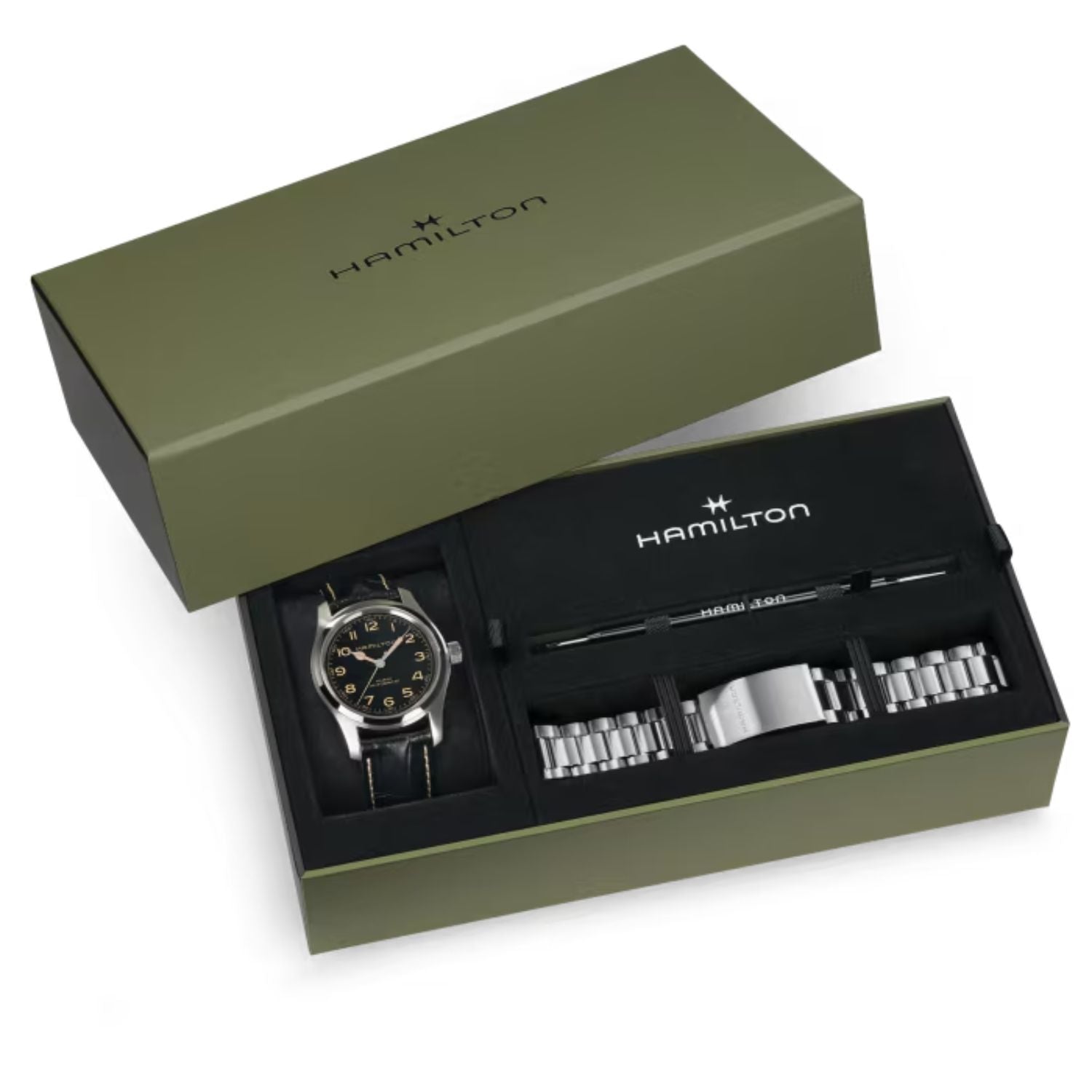 Hamilton Khaki Field Murph Bracelet Bundle 42mm