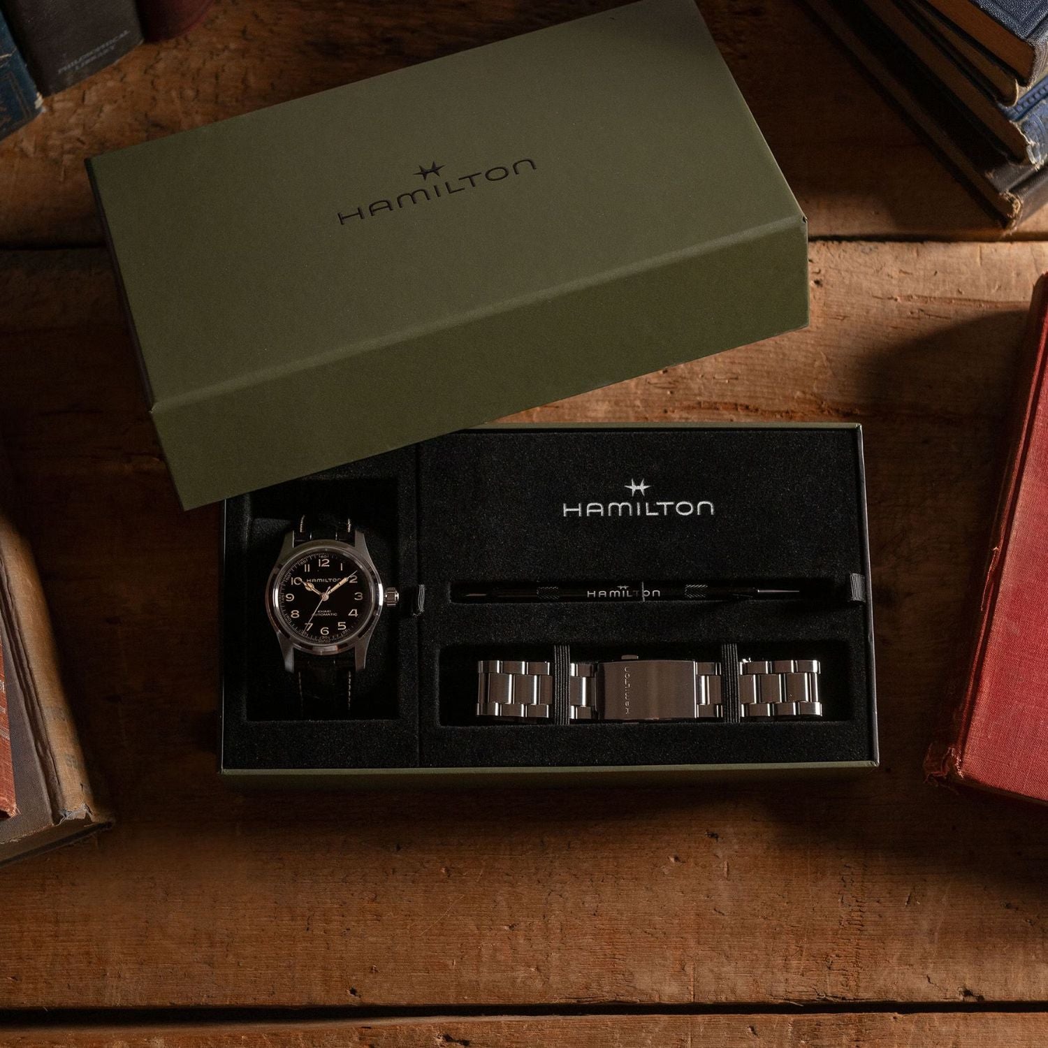 Hamilton Khaki Field Murph Bracelet Bundle 42mm