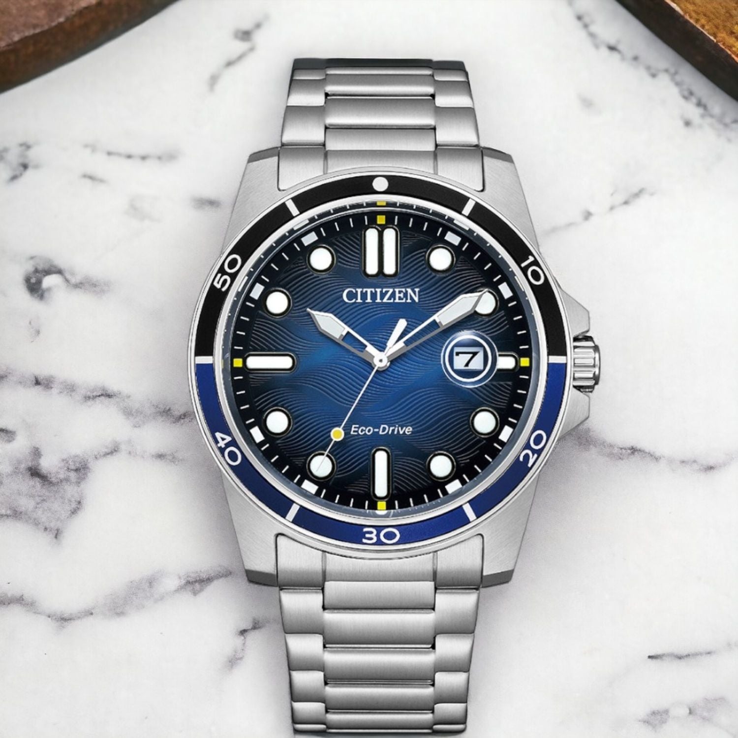 Citizen Marine 1810 Eco-Drive Azul 41.5mm