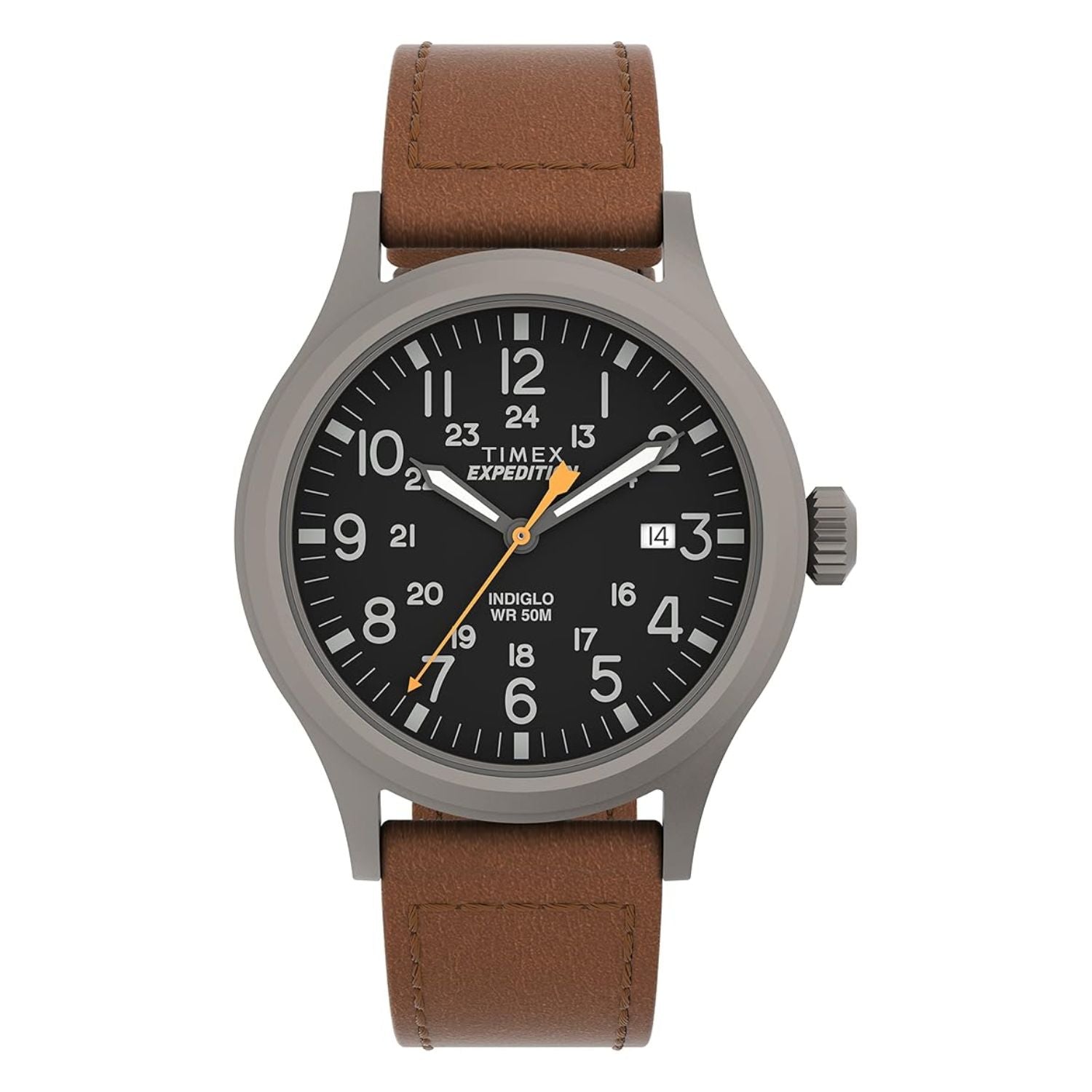 Timex Expedition Scout Black Leather 40mm