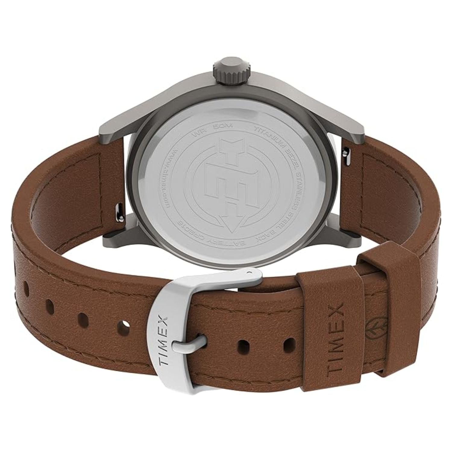 Timex Expedition Scout Black Leather 40mm