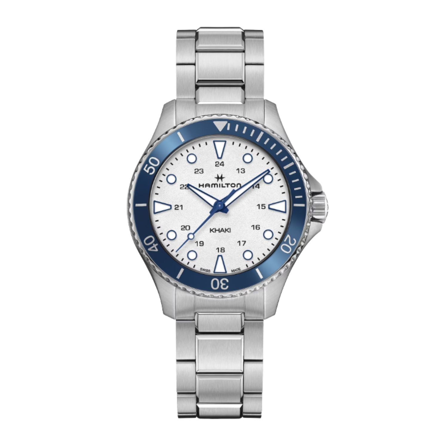 Hamilton Khaki Navi Scuba Quartz Silver 37mm