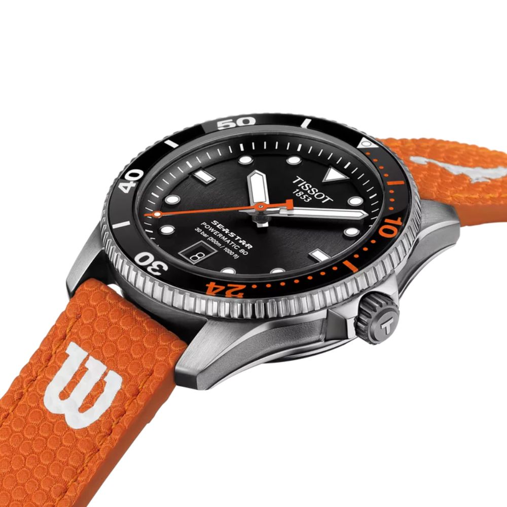 Tissot Seastar 1000 Automatic Wilson WNBA Black 40mm