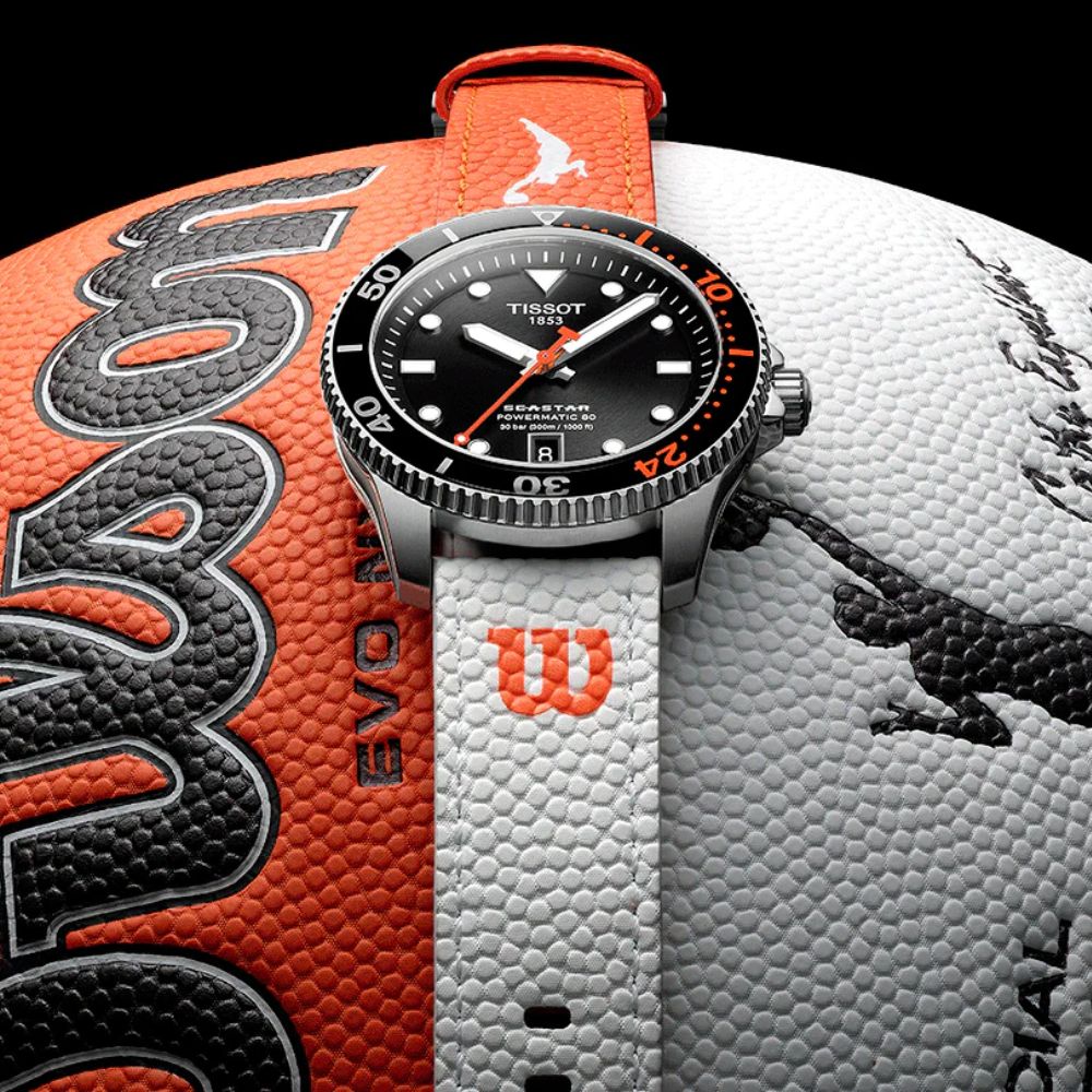 Tissot Seastar 1000 Automatic Wilson WNBA Black 40mm